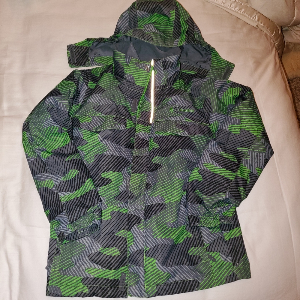 Columbia Boys Ski Jacket Fleece-lined Sz S/8